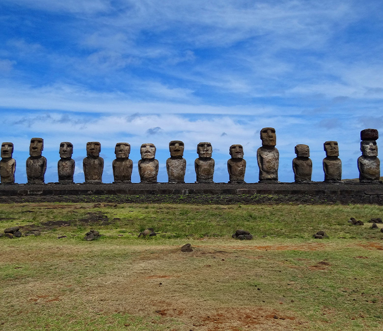 A encantadora ilha dos Rapa Nui